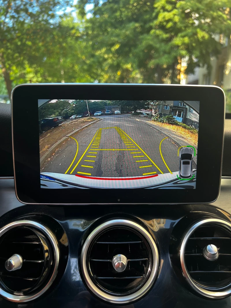 Mercedes-Benz C 250 AMG | Нови вериги, обслуж. | Панорама | Обдухване|, снимка 15 - Автомобили и джипове - 52859097