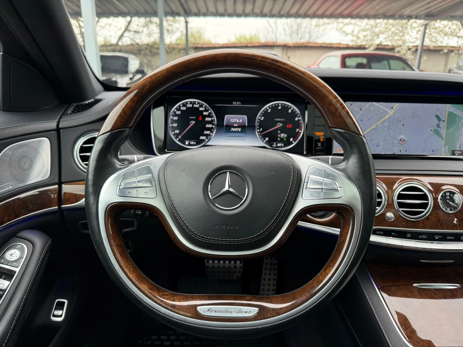 Mercedes-Benz S 550 4MATIC LONG, снимка 12 - Автомобили и джипове - 45877047