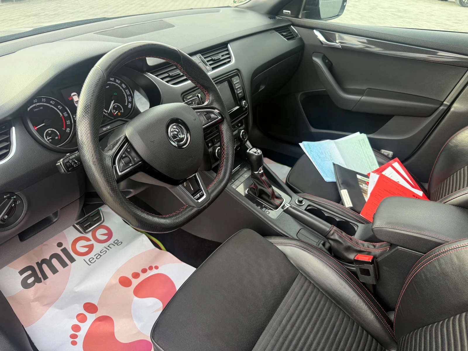 Skoda Octavia VRS 2.0TDI 185 ks Собствен лизинг !!!, снимка 10 - Автомобили и джипове - 54662966