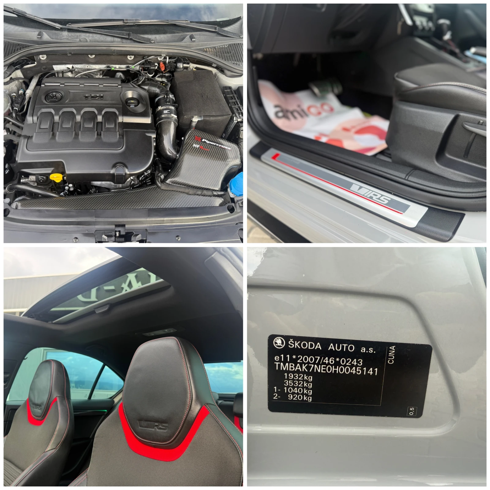 Skoda Octavia VRS 2.0TDI 185 ks Собствен лизинг !!!, снимка 16 - Автомобили и джипове - 54662966