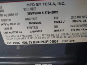 Tesla Model X 75D AWD, снимка 9