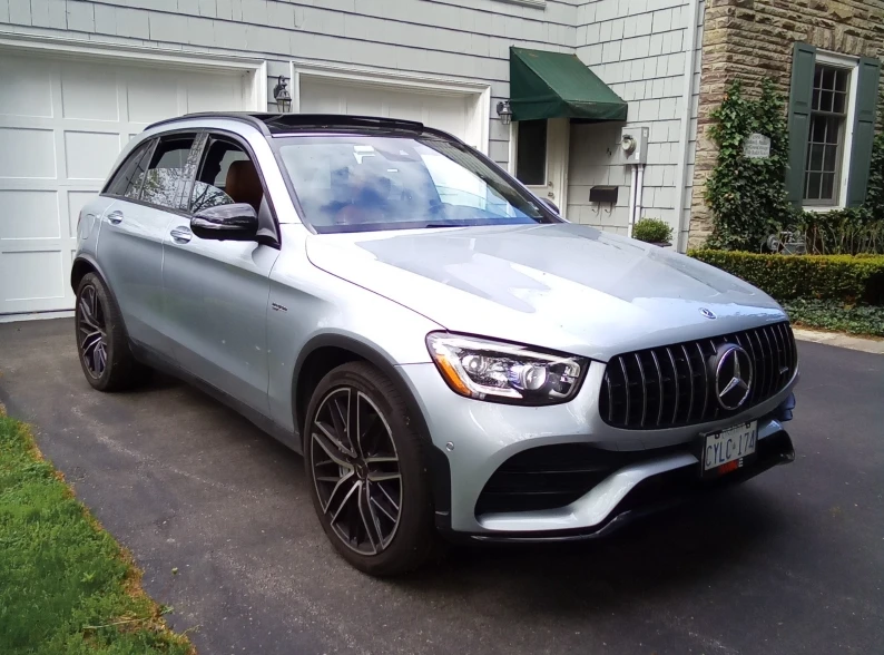 Mercedes-Benz GLC 43 AMG 4MATIC* КОЖА* ПОДГРЕВ* ПАНОРАМА* 360* , снимка 2 - Автомобили и джипове - 55511562