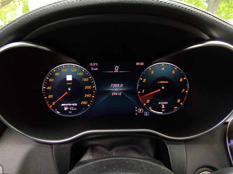 Mercedes-Benz GLC 43 AMG 4MATIC* КОЖА* ПОДГРЕВ* ПАНОРАМА* 360* , снимка 8 - Автомобили и джипове - 55511562