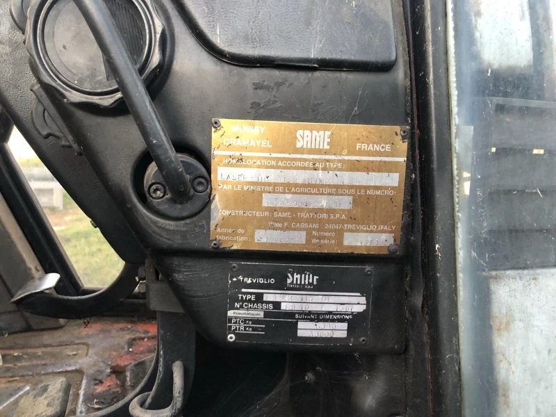 Трактор SAME, снимка 2 - Селскостопанска техника - 52726158