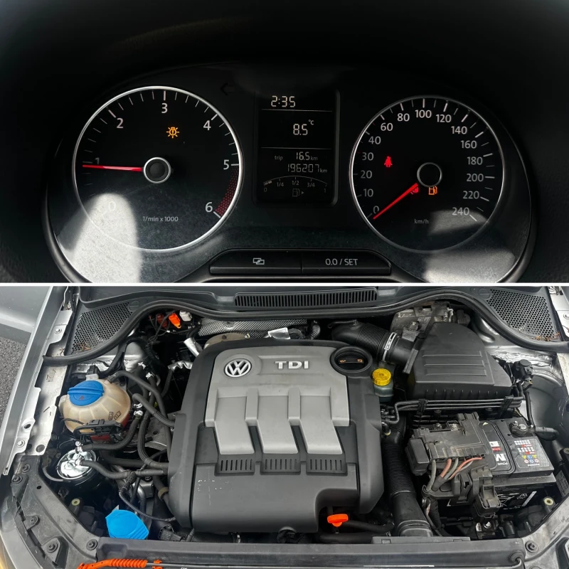 VW Polo 1.2 TDI 70 кс EURO5, снимка 15 - Автомобили и джипове - 48453017