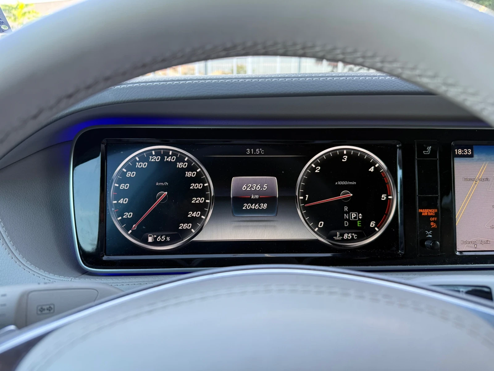 Mercedes-Benz S 350 2017г* 9G* 4х4* БАРТЕР | Mobile.bg — изображение 13