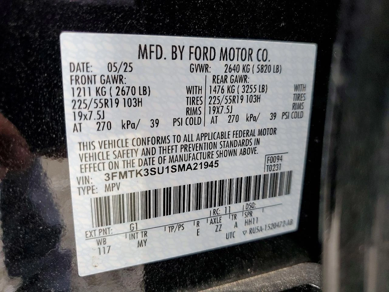 Ford Mustang Mach-E Premium, снимка 13 - Автомобили и джипове - 54705944