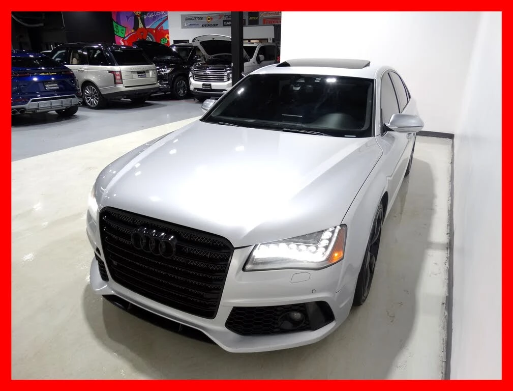 Audi S8 FULL* LED* BOSE* ХЕДЪП* ОБДУХВАНЕ* CARBON* , снимка 3 - Автомобили и джипове - 55220307
