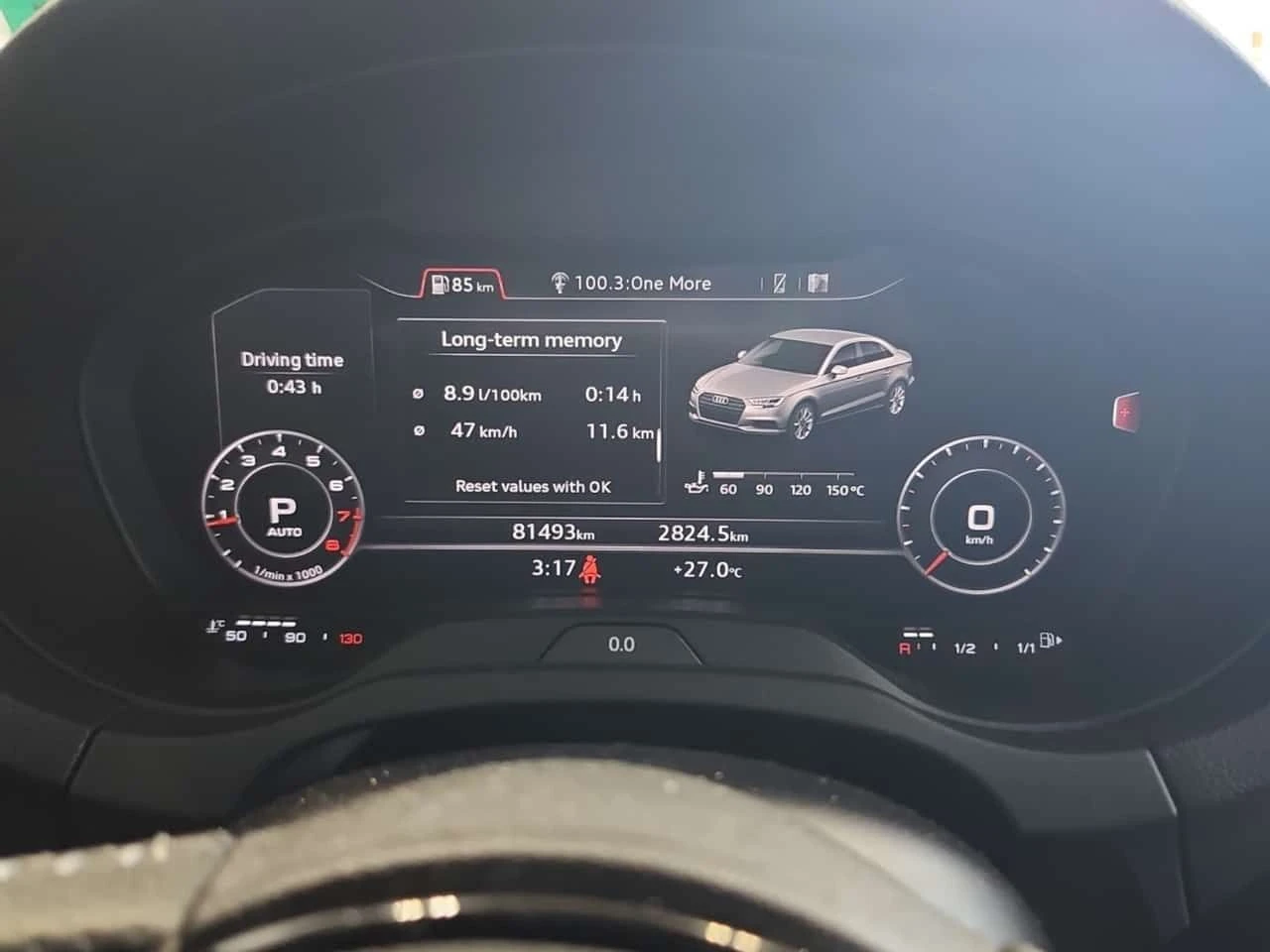 Audi A3 TECHNIK/CARFAX/+ ГУМИ И ДЖАНТИ/, снимка 9 - Автомобили и джипове - 55456730