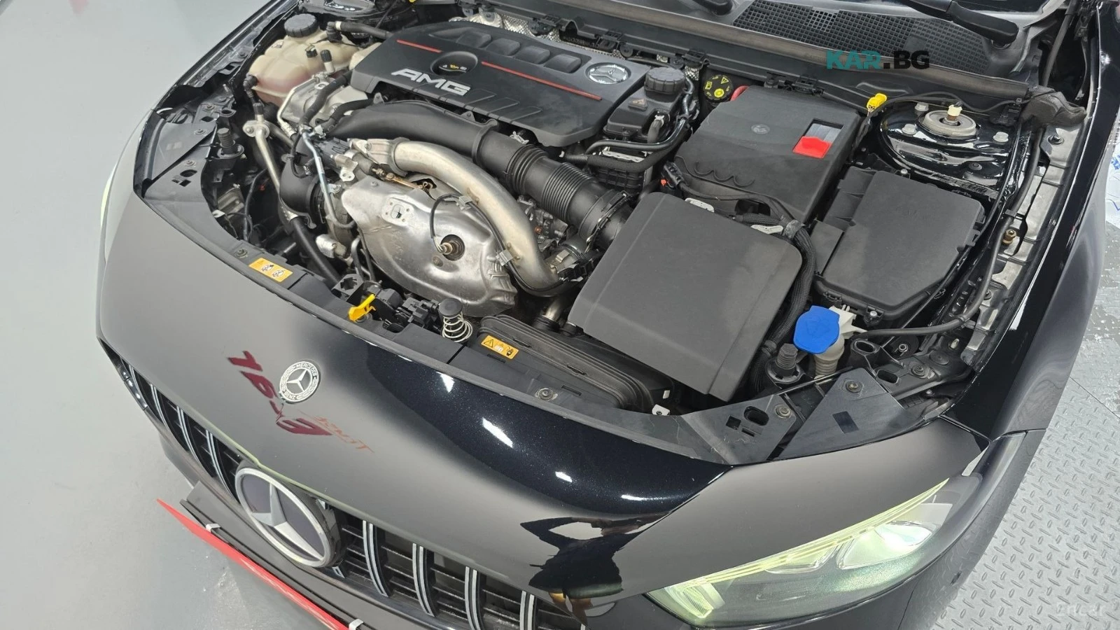 Mercedes-Benz A 35 AMG* 4MATIC* ПОДГРЕВ* КАМЕРА* SUNROOF* LANE* ASSIS, снимка 17 - Автомобили и джипове - 55927386