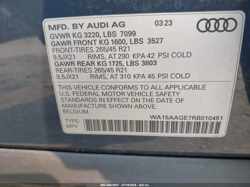 Audi Q8 E-Tron Premium Plus Quattro, снимка 9 - Автомобили и джипове - 55534860