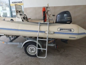 Обява за продажба на Надуваема лодка Yamaha Двигател 70к.с.-Promarine+ Регистрация+ Колесар ~19 999 лв. - изображение 1