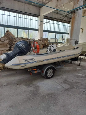 Обява за продажба на Надуваема лодка Yamaha Двигател 70к.с.-Promarine+ Регистрация+ Колесар ~19 999 лв. - изображение 7