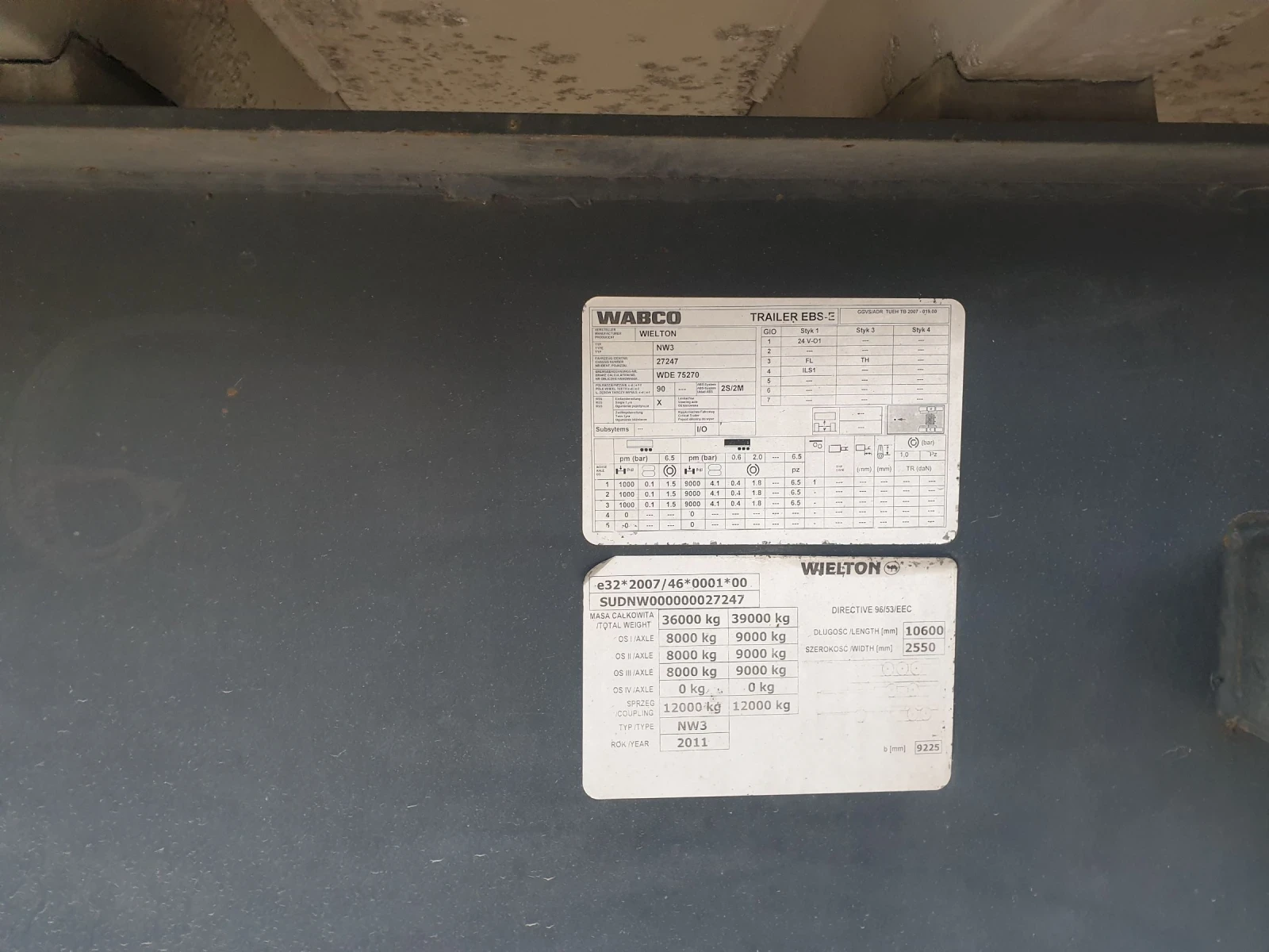 Полуремарке Wielton 51 m3, снимка 12 - Ремаркета - 53433925