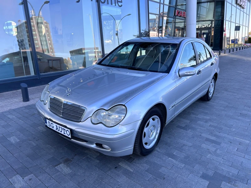 Mercedes-Benz C 200 KOMPRESSOR/AUT/КОЖА, снимка 1 - Автомобили и джипове - 47688533