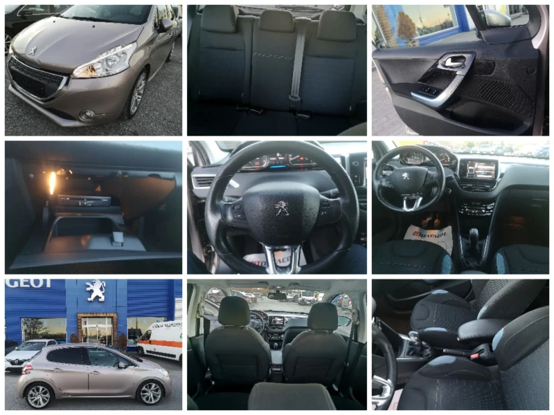 Peugeot 208 1.6 E HDI LED-NAVI, снимка 17 - Автомобили и джипове - 48384763