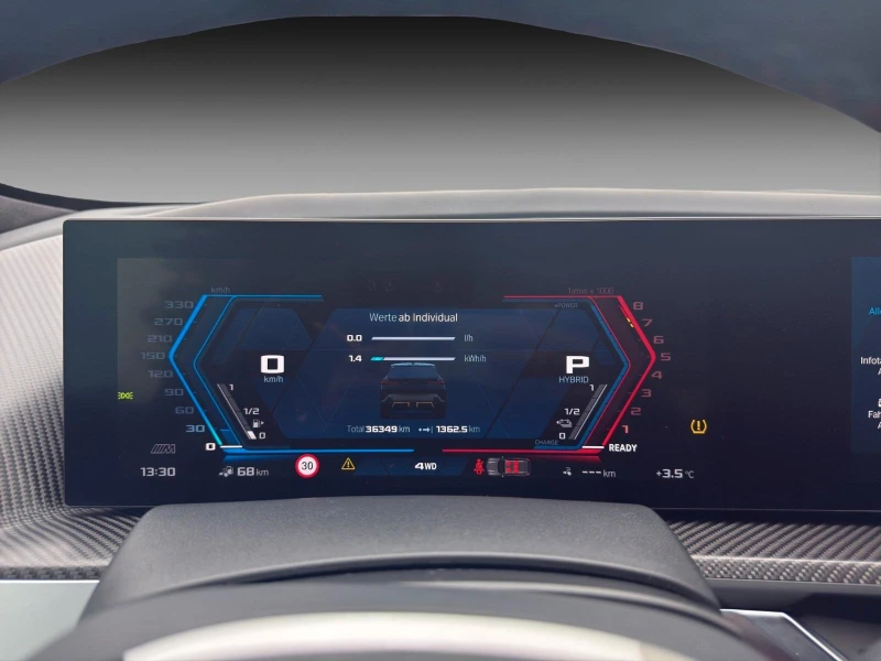 BMW XM LABEL/748 HP/PLUG-IN/CARBON/B&W/HEAD UP/360/, снимка 11 - Автомобили и джипове - 52641121