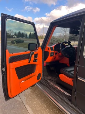Mercedes-Benz G 500 * G55* MATTE BLACK* ПОДГРЕВ* ORANGE INTERIOR*  - 35000 € / 68454.05 лв. - 97426446 8