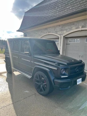 Mercedes-Benz G 500 * G55* MATTE BLACK* ПОДГРЕВ* ORANGE INTERIOR*  - 35000 € / 68454.05 лв. - 97426446 3