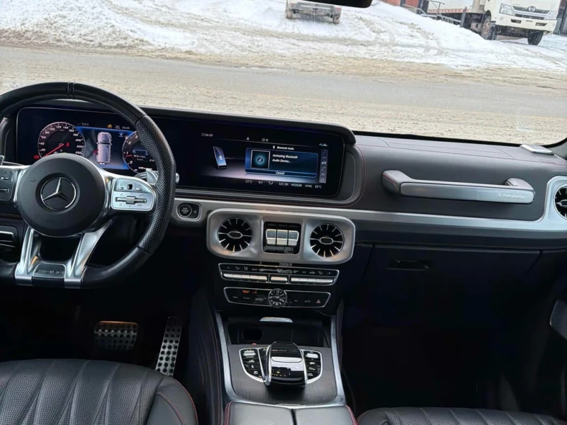 Mercedes-Benz G 63 AMG * CARFAX /DISTRONIC/360/BURMESTER/ОБДУХВАНЕ, снимка 9 - Автомобили и джипове - 53452840