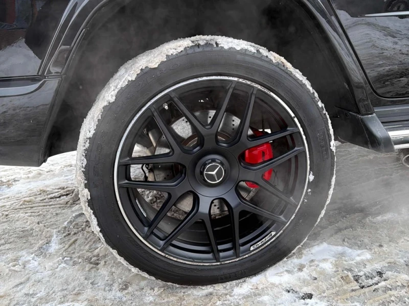 Mercedes-Benz G 63 AMG * CARFAX /DISTRONIC/360/BURMESTER/ОБДУХВАНЕ, снимка 11 - Автомобили и джипове - 53452840