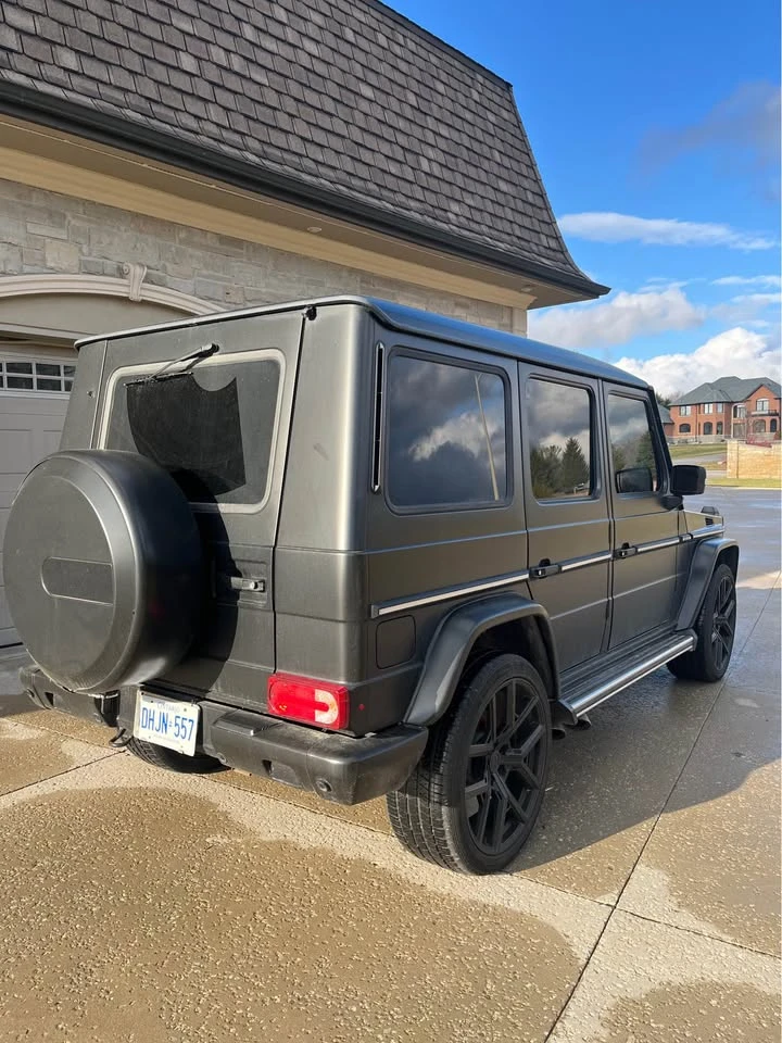 Mercedes-Benz G 500 * G55* MATTE BLACK* ПОДГРЕВ* ORANGE INTERIOR* , снимка 12 - Автомобили и джипове - 54142501