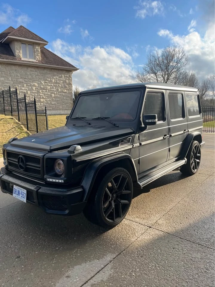 Mercedes-Benz G 500 * G55* MATTE BLACK* ПОДГРЕВ* ORANGE INTERIOR* 