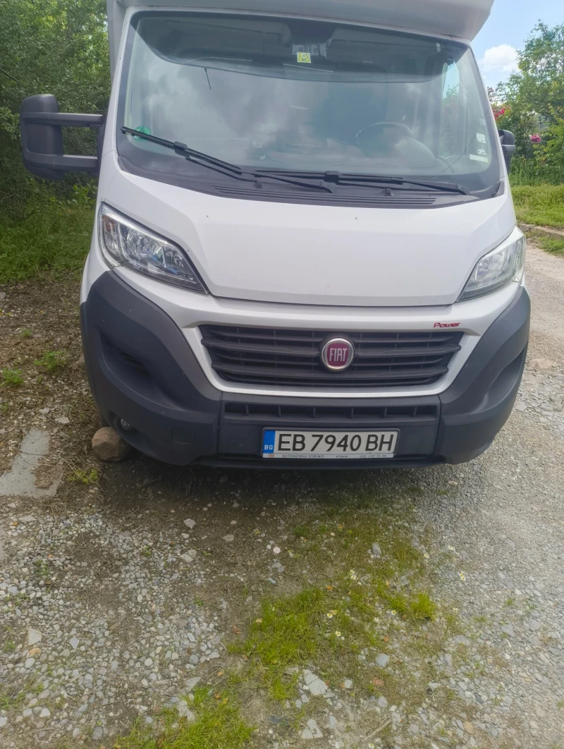 Fiat Ducato 2.3   падащ борд , 8палета, двойна щора сервизиран, снимка 10 - Бусове и автобуси - 52220452