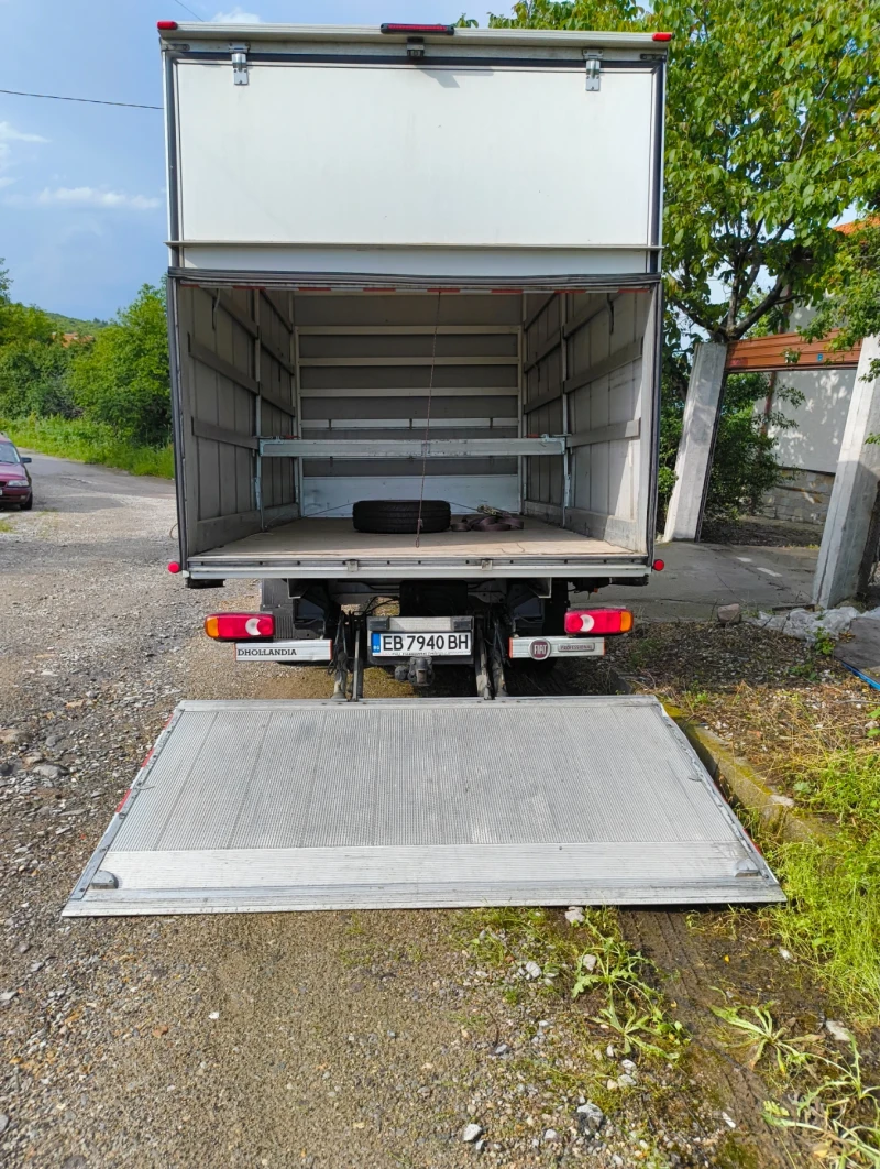 Fiat Ducato 2.3   падащ борд , 8палета, двойна щора сервизиран, снимка 4 - Бусове и автобуси - 52220452
