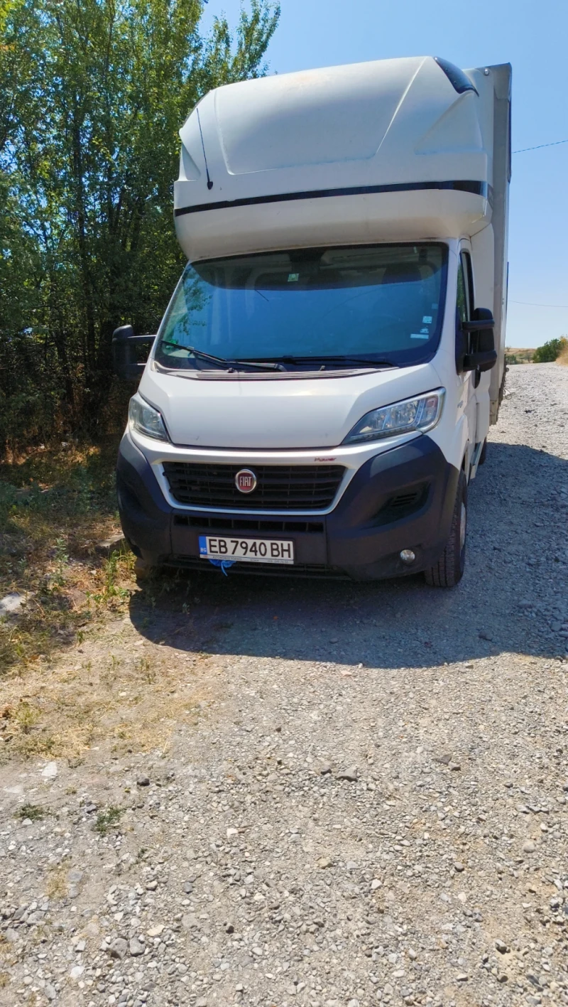 Fiat Ducato 2.3   падащ борд , 8палета, двойна щора сервизиран, снимка 2 - Бусове и автобуси - 52220452
