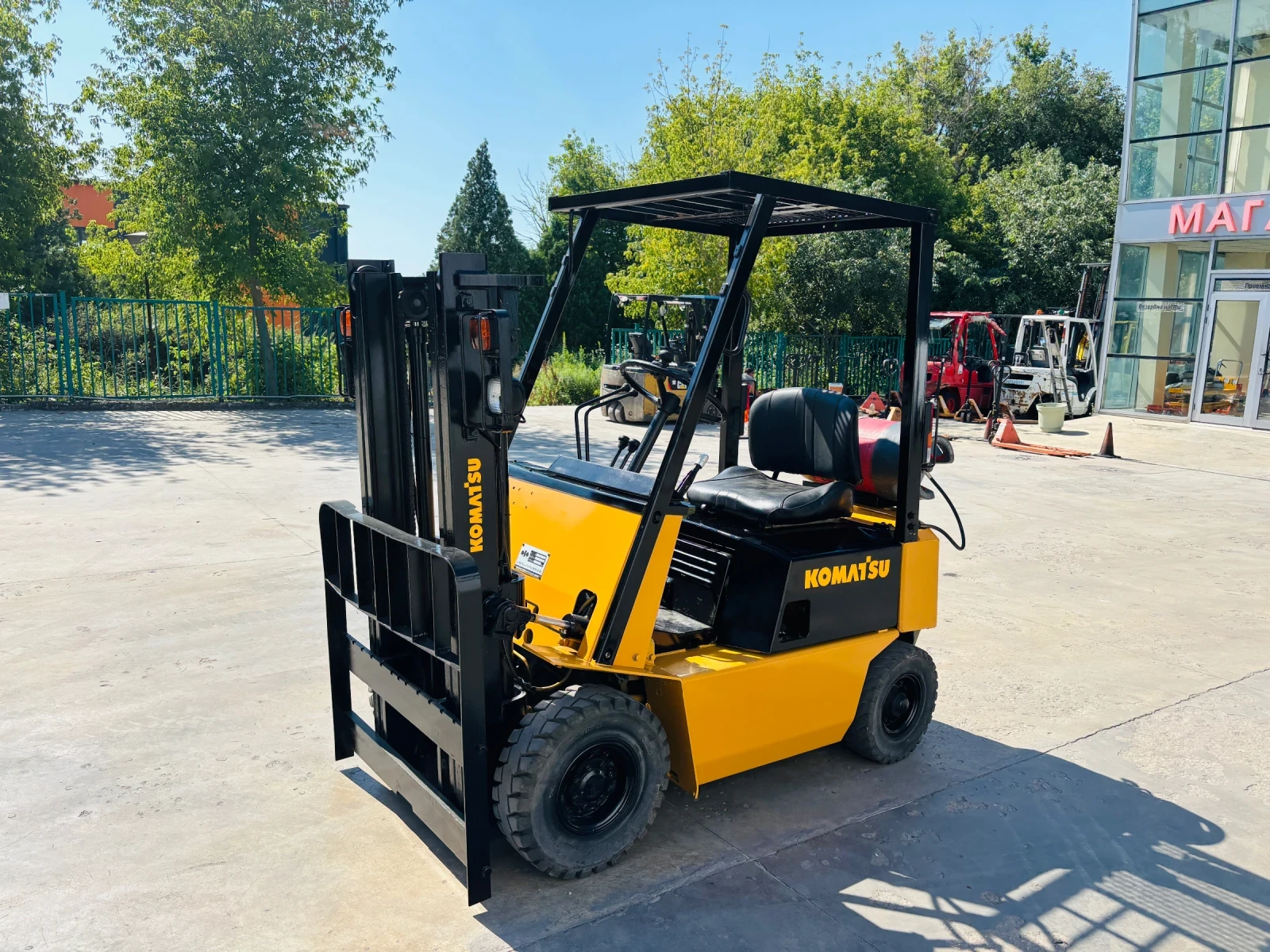 Мотокар Komatsu  Без електроника, снимка 6 - Индустриална техника - 55140420