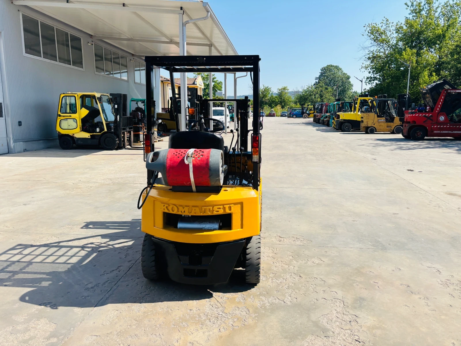 Мотокар Komatsu  Без електроника, снимка 3 - Индустриална техника - 55140420