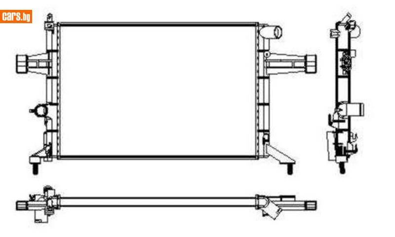 Охладителна система за Opel Astra, снимка 1 - Части - 27728800