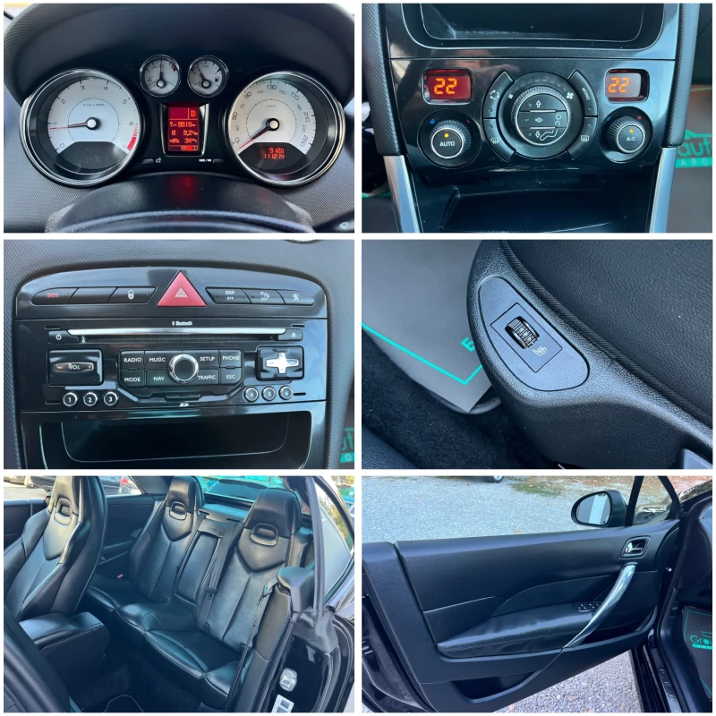 Peugeot 308 1, 6i-150k.c/111000kм/АВТОМАТИК/НАВИГАЦИЯ/КОЖА/ТОП, снимка 15 - Автомобили и джипове - 51800972