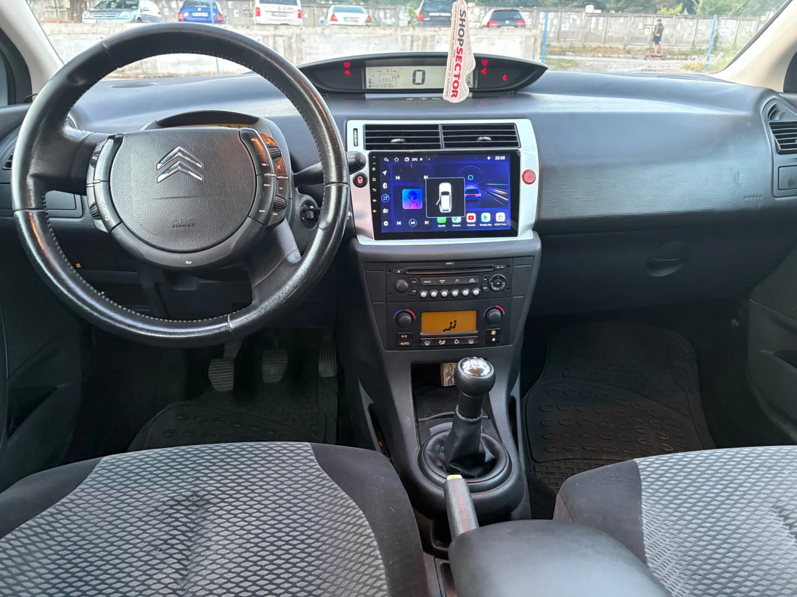 Citroen C4 1.6 бензин/ газ BRC, снимка 7 - Автомобили и джипове - 55303999