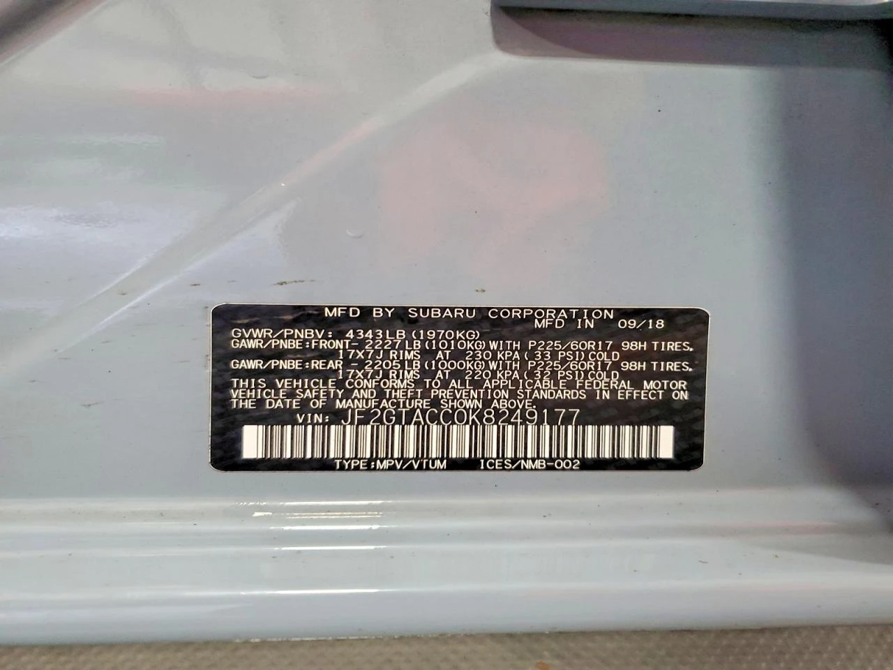 Subaru Crosstrek 2.0l Premium, снимка 13 - Автомобили и джипове - 55906141