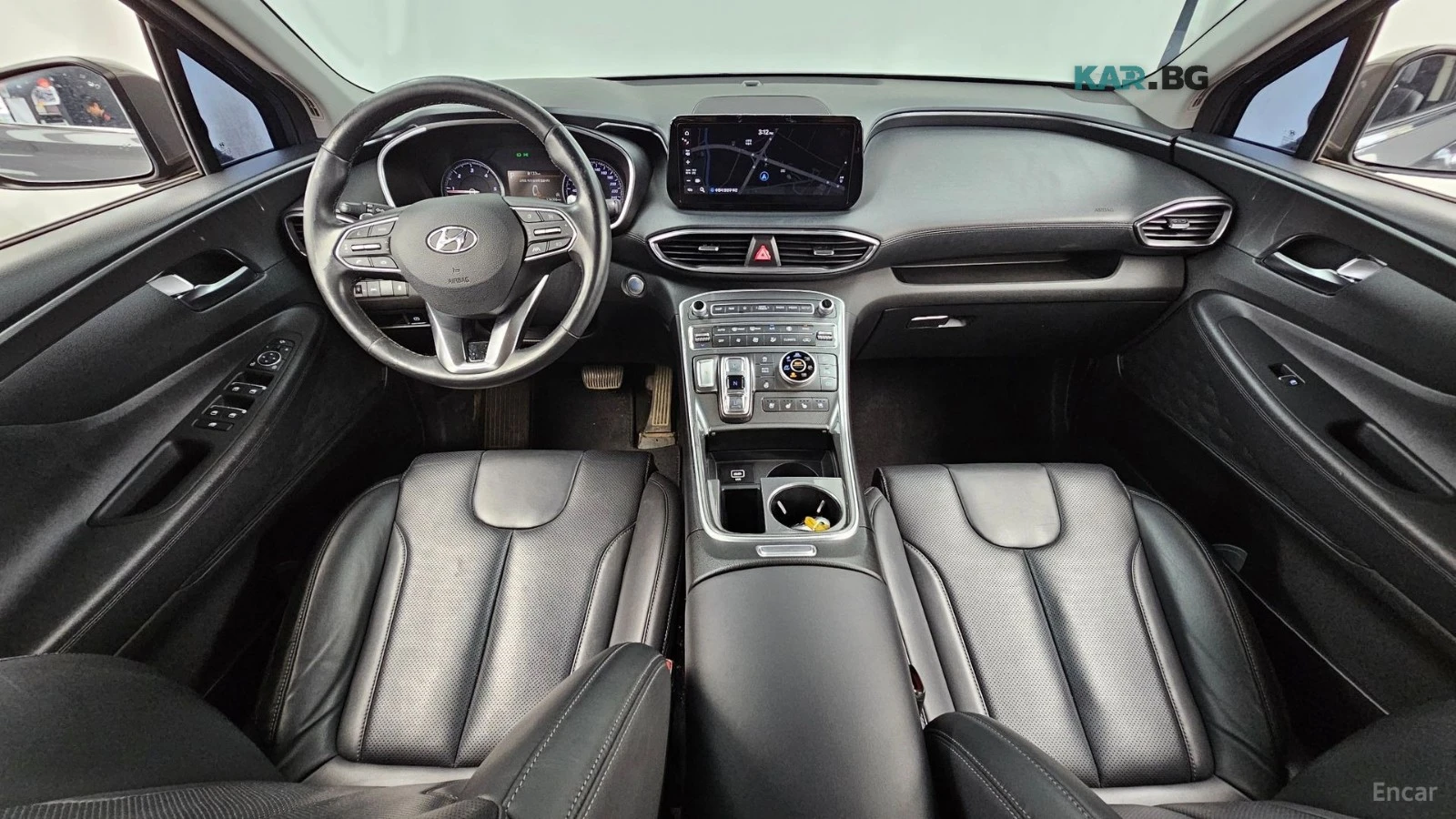 Hyundai Santa fe 2.2D Premium 4x4* ПОДГРЕВ* ОБДУХВАНЕ* КАМЕРА* , снимка 8 - Автомобили и джипове - 55900123