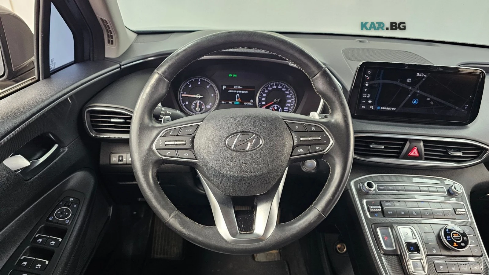 Hyundai Santa fe 2.2D Premium 4x4* ПОДГРЕВ* ОБДУХВАНЕ* КАМЕРА* , снимка 9 - Автомобили и джипове - 55900123