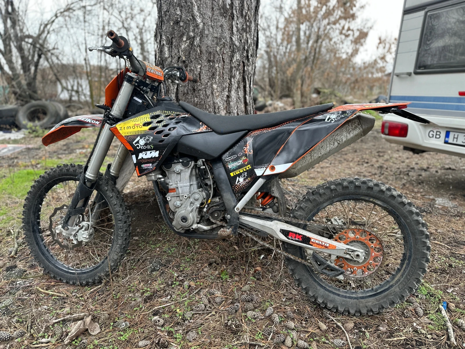 Ktm SX-F SXF 450 Регистриран/Стартер | Mobile.bg — изображение 1