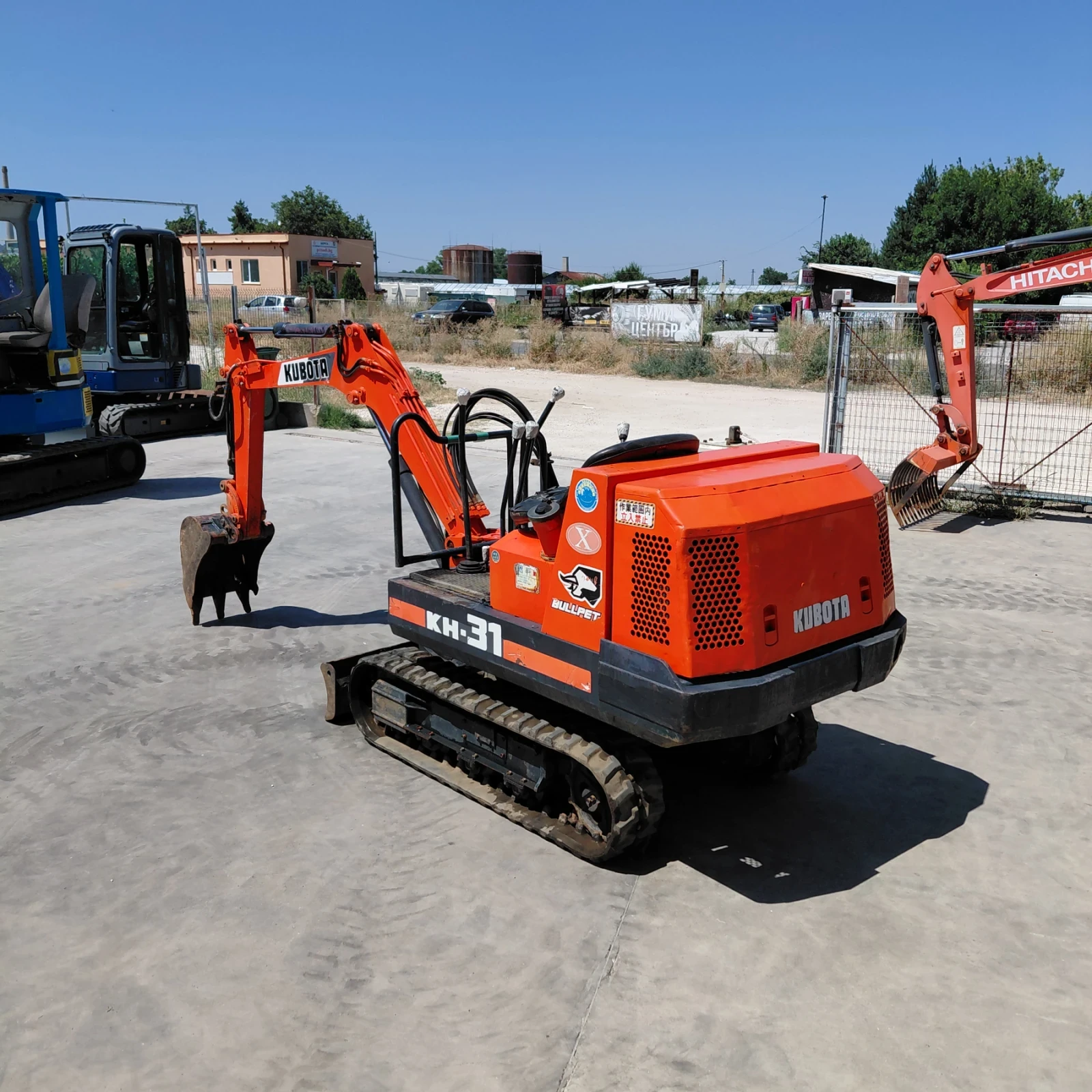 Багер Kubota KH-31 * НАЛИЧЕН *  , снимка 3 - Индустриална техника - 54127464