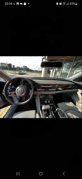 Audi A8 Вакум, музика BQ, шито табло, matrix фарове, снимка 4