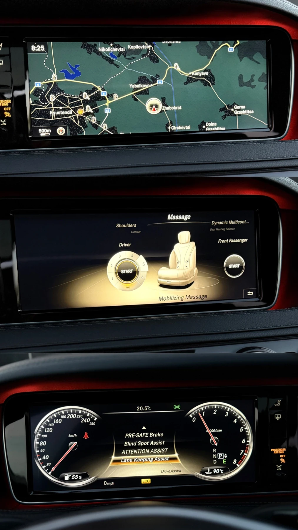 Mercedes-Benz S 550 4-MATIC| LONG| BURMESTER| PANO| 360| FULL| ������ | Mobile.bg � ����������� 14