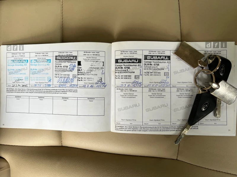 Subaru B9 tribeca 3.0 AWD* АВТОМАТИК* ШВЕЙЦАРИЯ* КОЖА* НАВИ* 7МЕСТА*, снимка 17 - Автомобили и джипове - 49848994