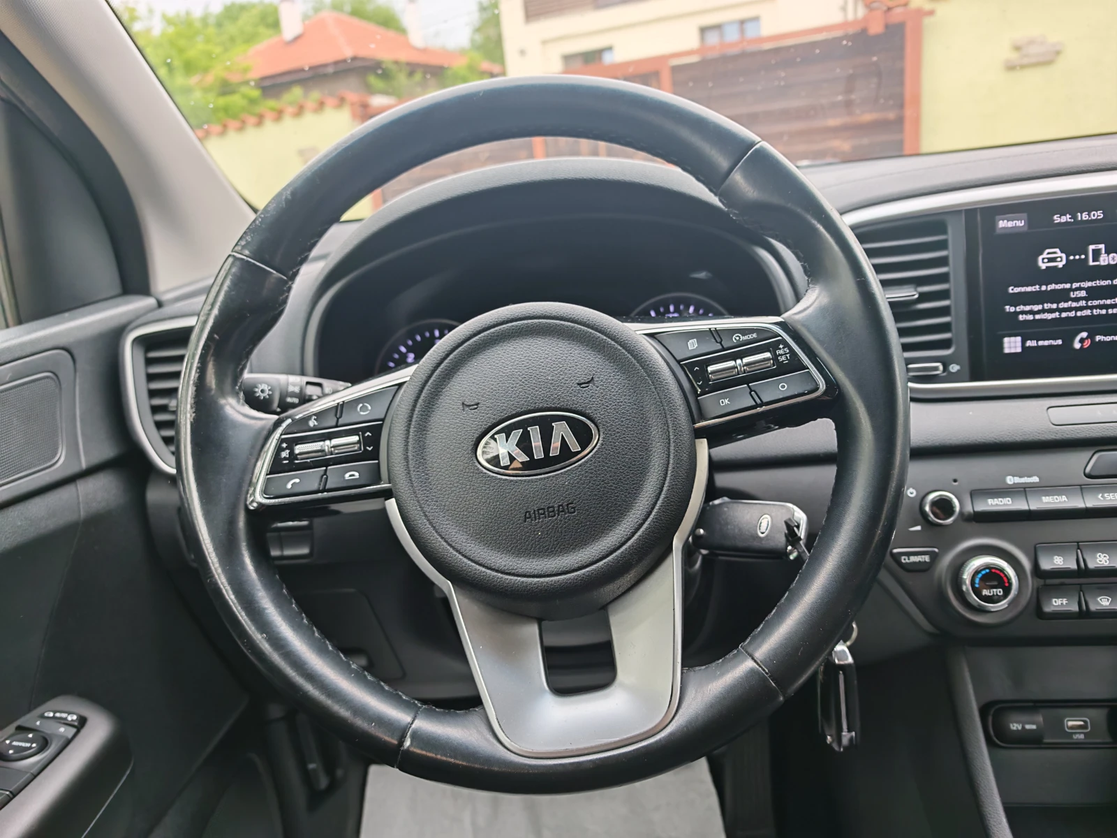 Kia Sportage 1.6CRDI-������-CAR PLAY-ANDROID AUTO | Mobile.bg � ����������� 13