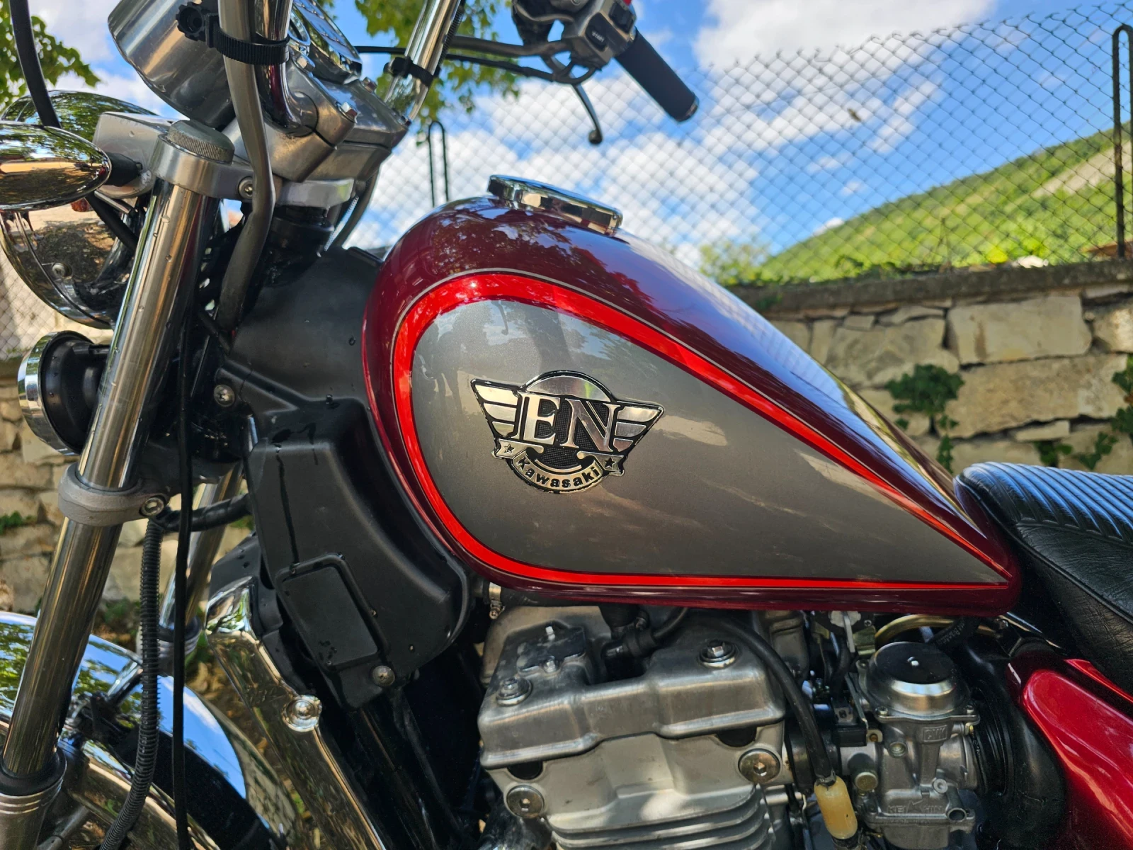 Kawasaki EN 500A, снимка 5 - Мотоциклети и мототехника - 55528606