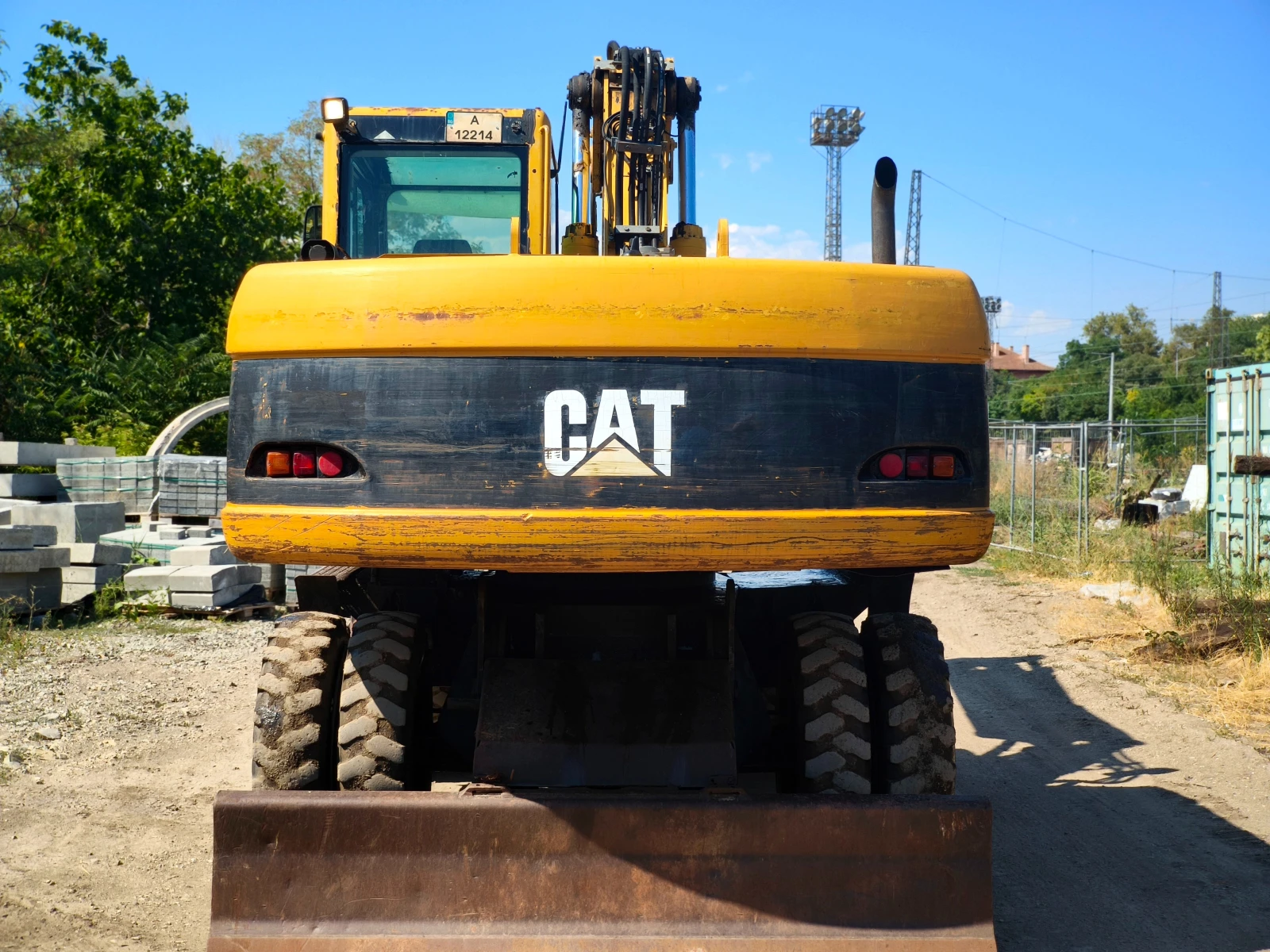 Багер Caterpillar M318C, снимка 4 - Индустриална техника - 55558598