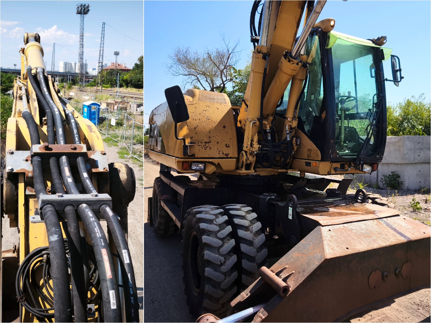Багер Caterpillar M318C, снимка 6 - Индустриална техника - 55558598