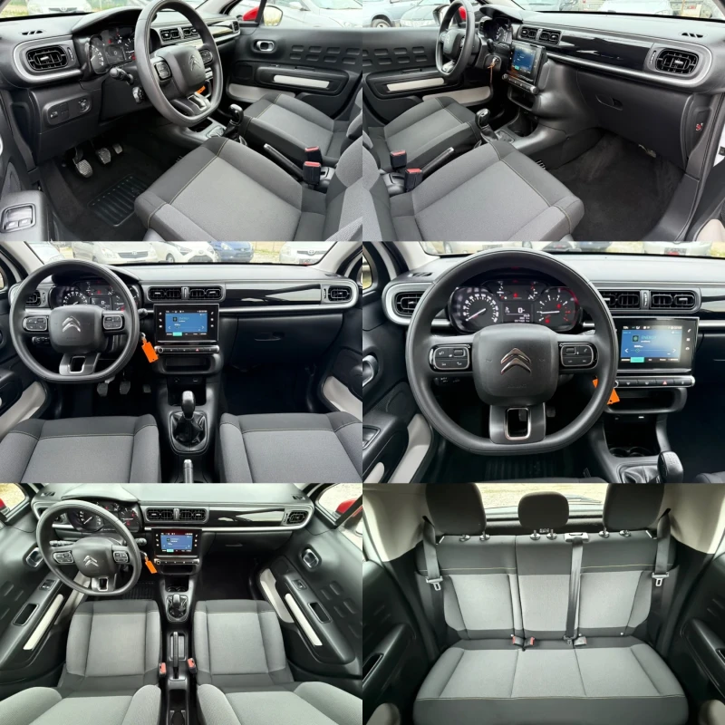 Citroen C3 97 000 км. / 2020 / ЕВРО 6D, снимка 14 - Автомобили и джипове - 49910029