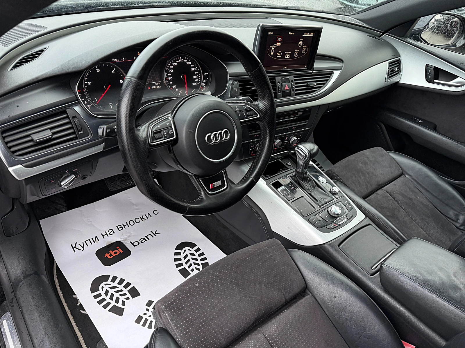 Audi A7 RS7 -Sline-Sport Paket-Navi-8скорости-Подгряване-! - изображение 10