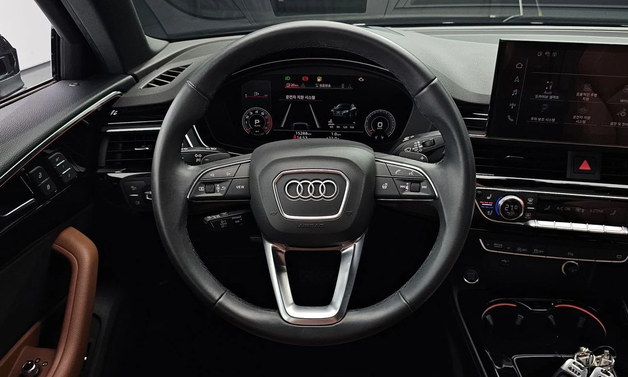 Audi A4 40TFSI* MATRIX* S* LINE* ОБДУХВАНЕ* ХЕДЪП* ДИСТРОН, снимка 7 - Автомобили и джипове - 55339002